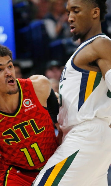 Gobert posts 25 points, 13 boards, Utah tops Hawks 128-112